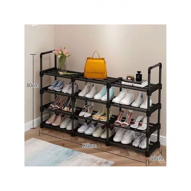 White For Shoes Modern Door Standing Rotating Cabinet Dryer Steel Price 6 Tires 5 Tier Closed Wood Design Shoe Rack