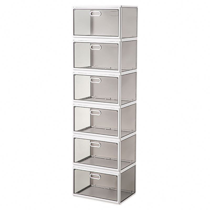 Organizer shoe rack Transparent Boxes Designs Plastic Swivel Portable Heated Bambo White Plywood Shoe Storage Rack