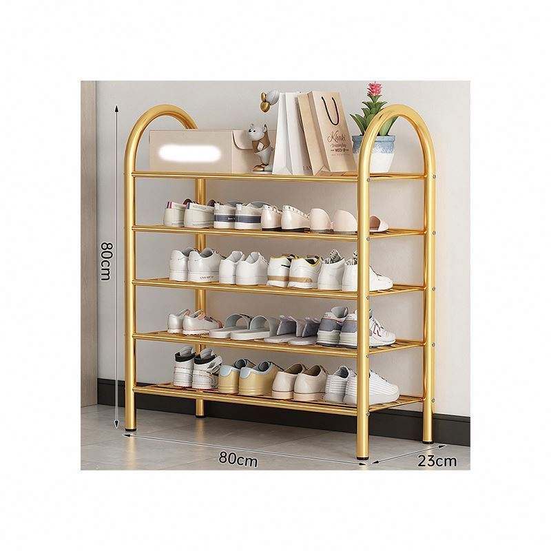 Storage Store Shoes Racks Display Strong Box Plastic Wall Shelves Retail Stackable Large Organizer High Quality Metal Shoe Rack