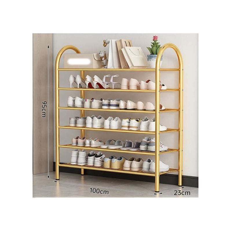 Cabinet Small Sliding Door For Racks Closet Storage Close Fitting Plastic Profile Hardware High Quality Metal Shoe Rack