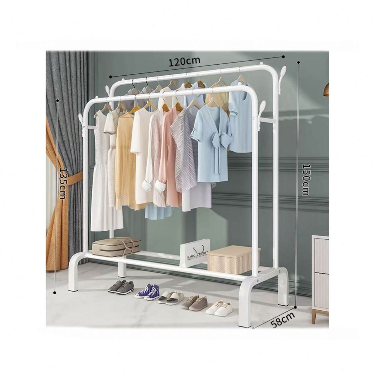 Hanger For Hangers Dry Cashmere Square Telescopic Commercial White Wooden Rubber Gold Bedrooms Folding Floor Clothes Dryer Rack