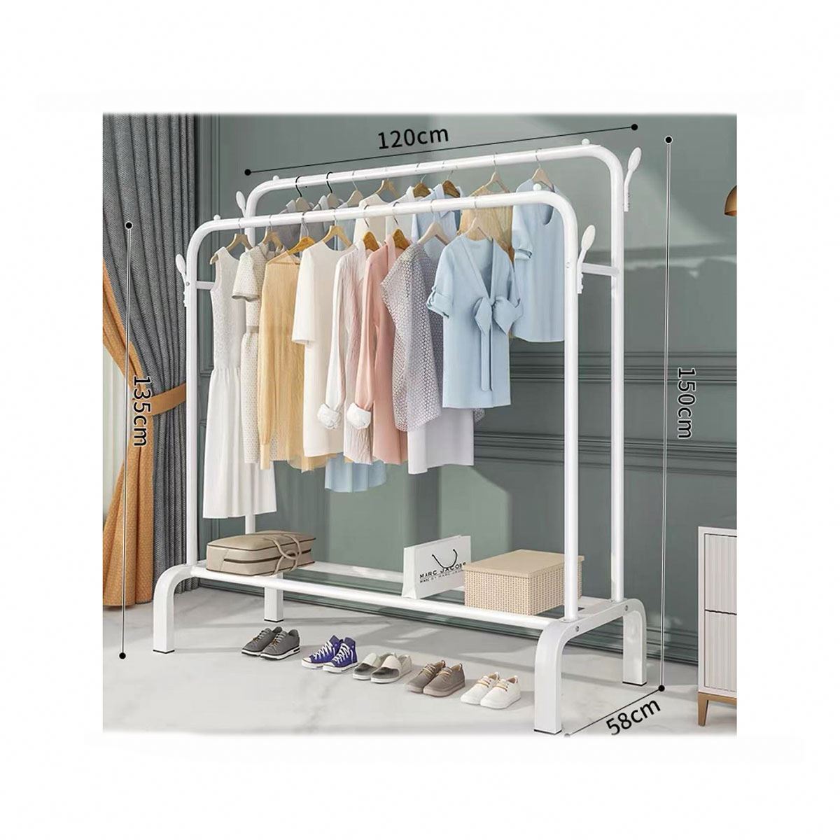 Stand Racks Coat For And With Display Hanger Hair Extensions Bathroom Wall Hooks & Umbrella Hook Dumbbells Clothes Dryer Rack