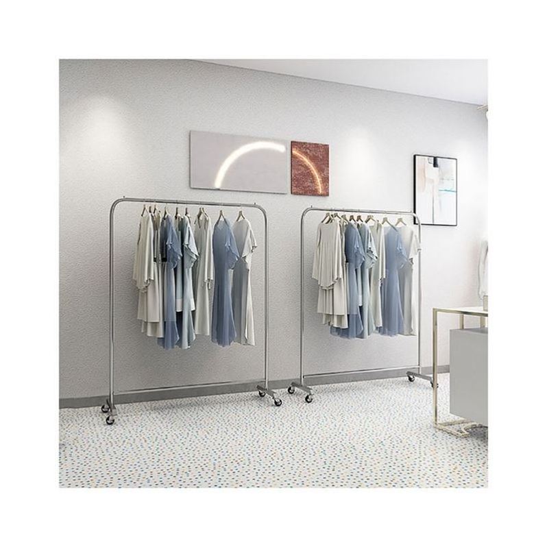 Rack Drying Display Metal Ceiling Hanging Rail 3 Layer Balcony Stainless Steel Carbon Commercial Grade Garment Clothes Hanger