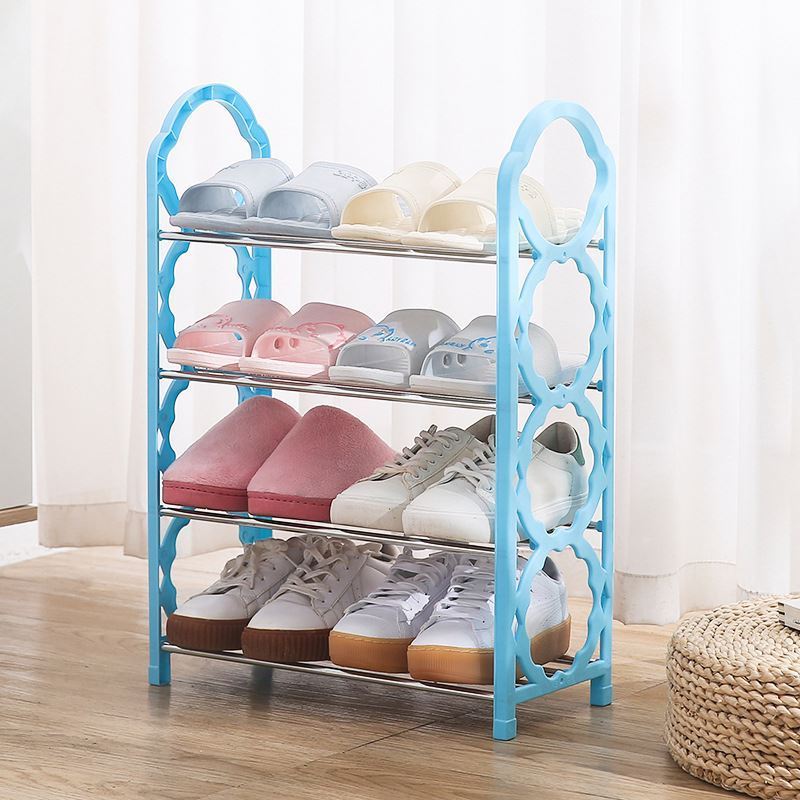 Shoes Display Racks Wall Adjustable Storage Organizer Rotatable Easy Assemble Stackable 3 Tier Behind The Door Tree A Shoe Rack