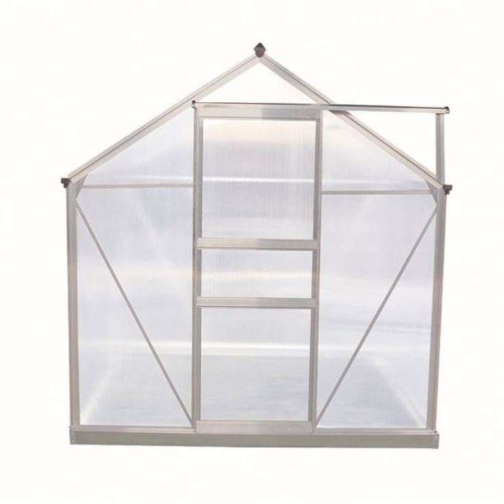 Tunnel Frame Aluminium Aluminum With Large Greenhouses Galvanized Steel Roof Polycarbonate X For Wrought Iron Garden Greenhouse