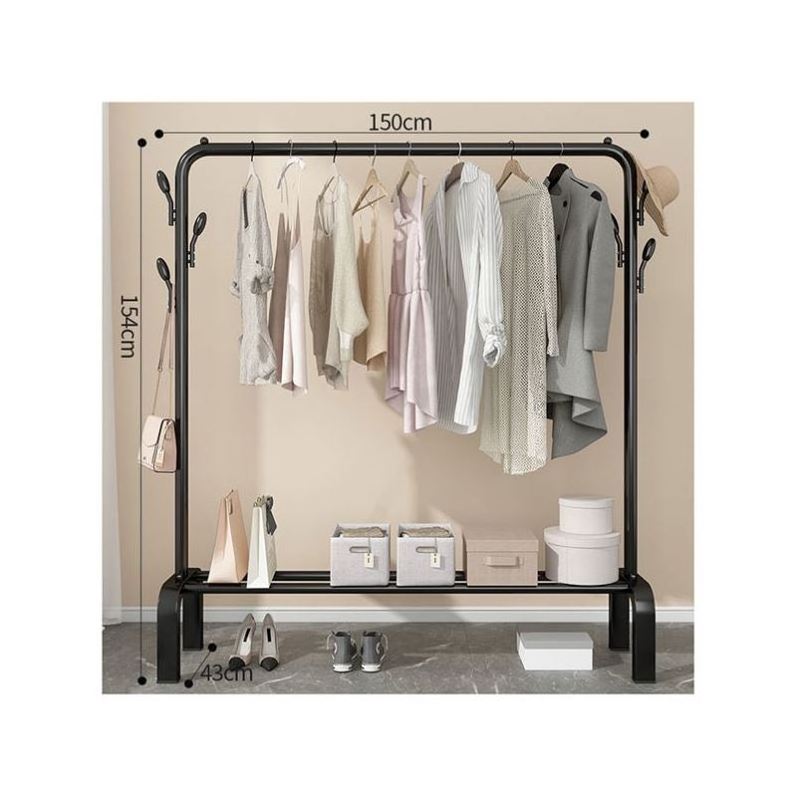 Drying Display Racks With Blanket Storage Box Closed Airer Ceiling Shoe Hanger Wheels Wooden Folding Three 2 Clothes Dryer Rack