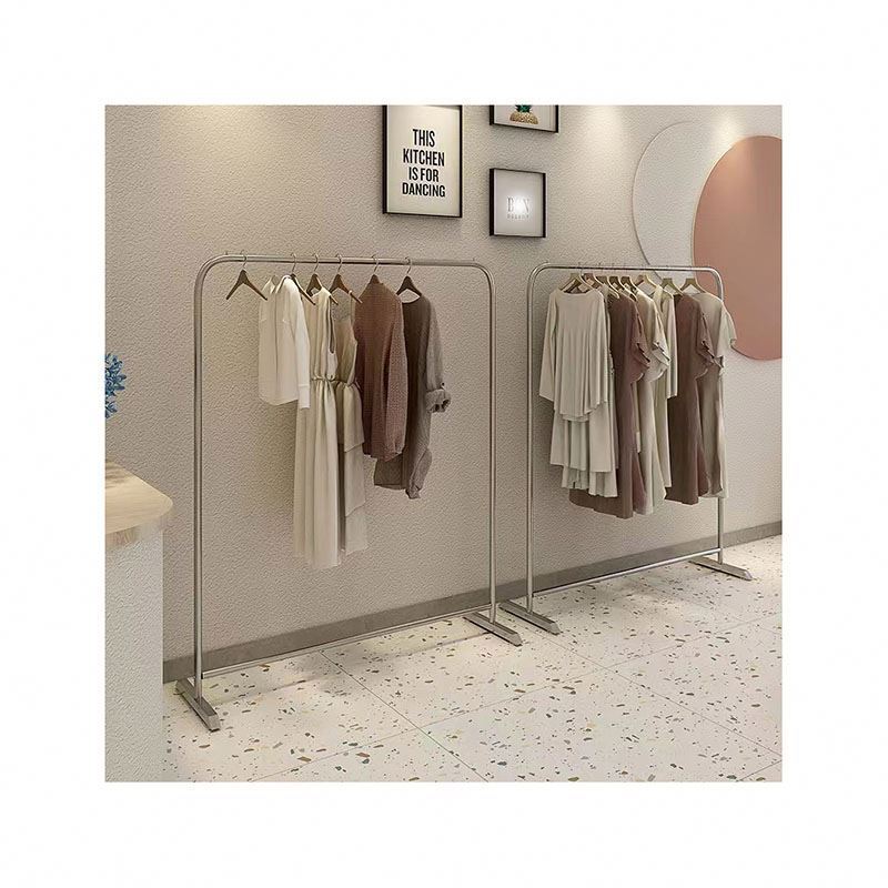 Rack Drying Display Metal Ceiling Hanging Rail 3 Layer Balcony Stainless Steel Carbon Commercial Grade Garment Clothes Hanger