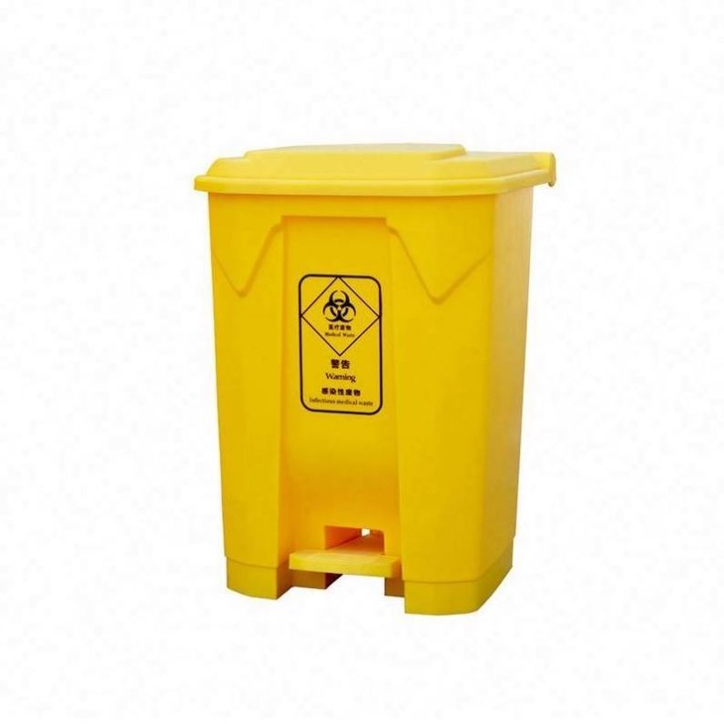 Trash Can Steel Pedal Plastic Bins Stainless Garbage Wheelie Lid Sensor Household High Density Polyethylene With 240L Waste Bin