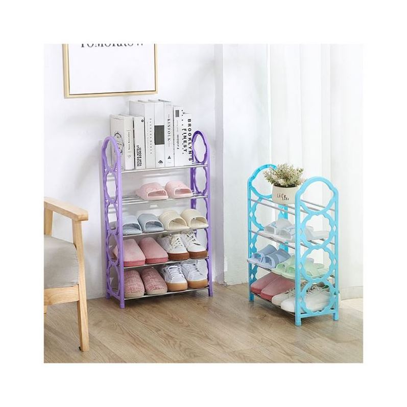 Shoes Display Racks Wall Adjustable Storage Organizer Rotatable Easy Assemble Stackable 3 Tier Behind The Door Tree A Shoe Rack