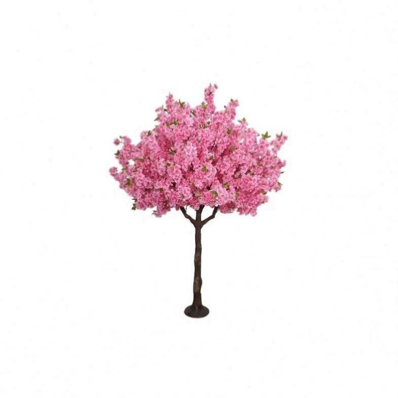 Cherry Trees Outdoor Blossom Plants Big  Shaped Mural Hair Centerpieces Flower Colored Making Frangipani Artificial Tree