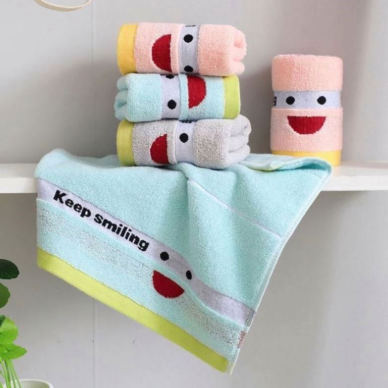 Face Cotton Cooling 100% Custom Microfiber Baby Soft Wash Cloth For Printed Beach Gym Instant With Logo Natural 5 Face Towel