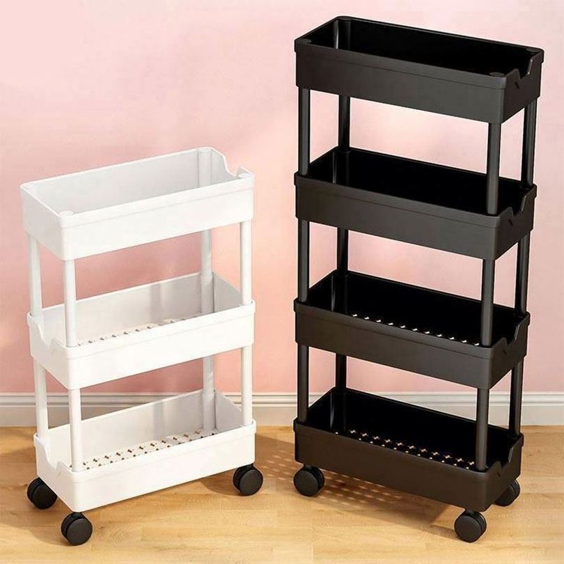 Kitchen Charging With Wheels Competitive Price Serving Bar Laptop And Bathroom Rack Barber Used Black Salo Storage Trolley Cart