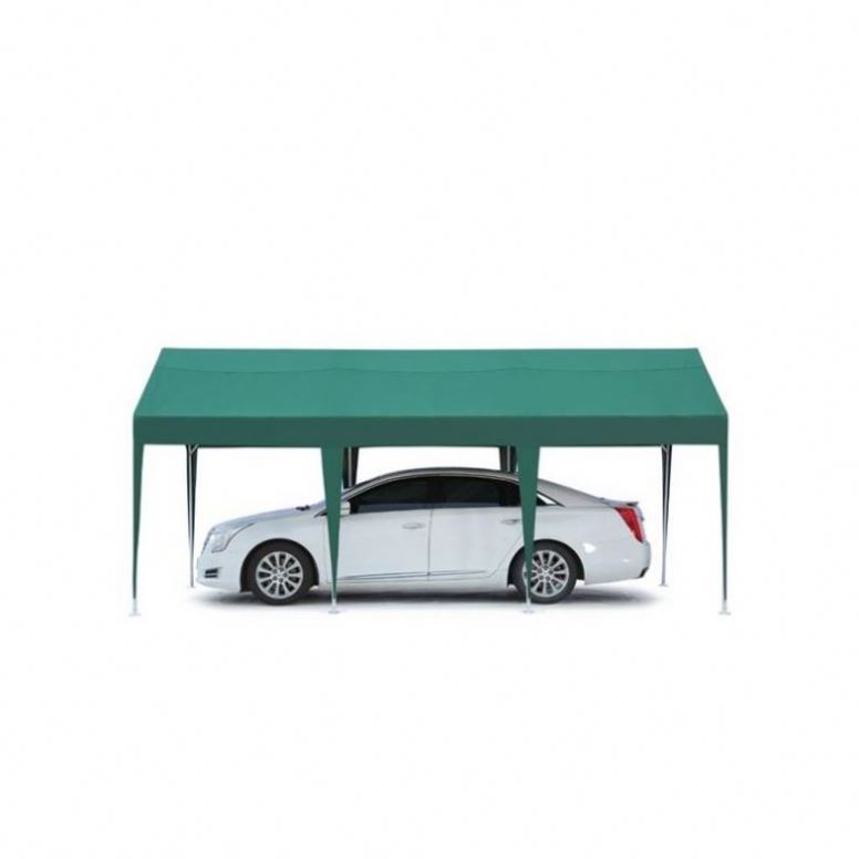 Aluminium Garage Metal Solar Car Poland Roof Parts Polycarbonate Collapsible Glass Replacement System Double Wind Carport