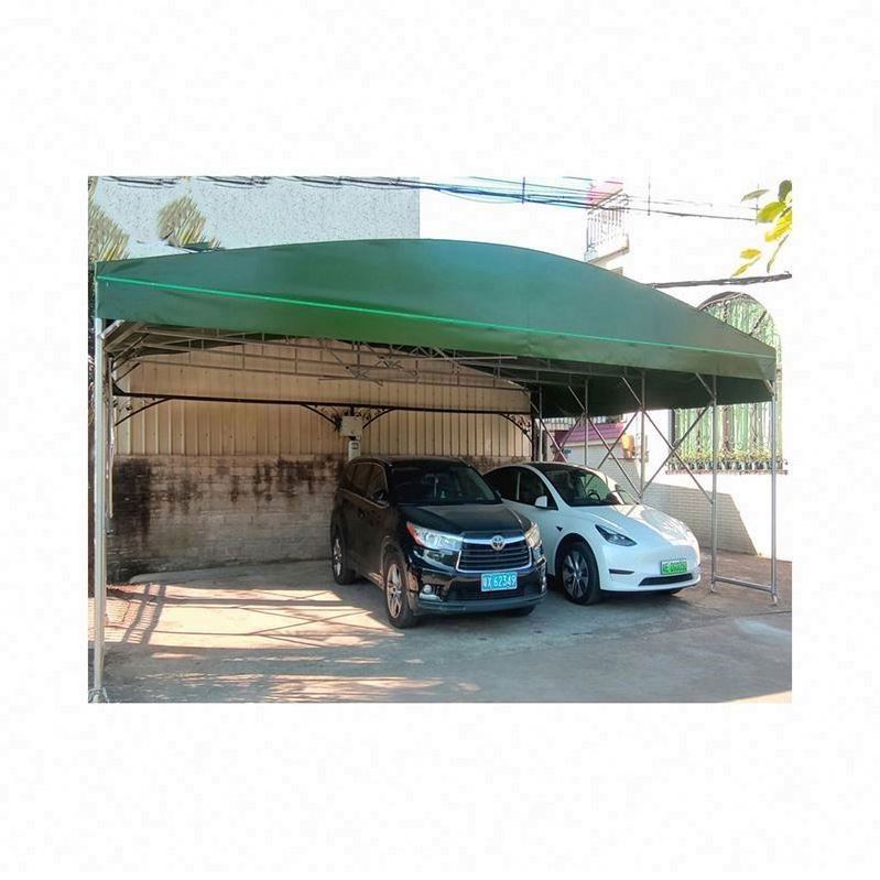 Car Solar Metal Port Structure Panels Garage, Models Portable Garage 2 Post Fabric Single Slope Bois Polycarbonate Roof Carport