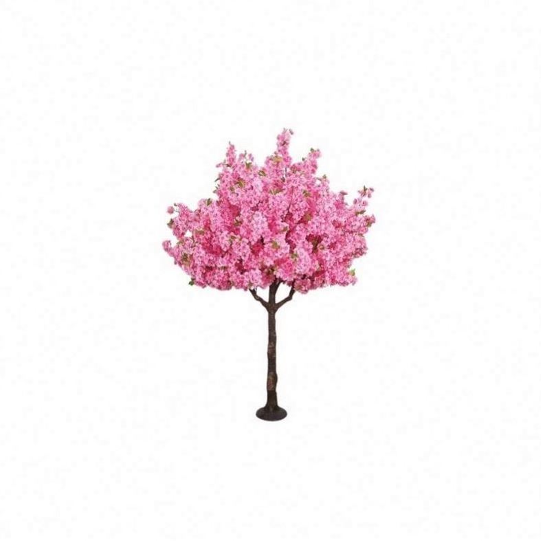 Cherry Trees Outdoor Blossom Plants Big  Shaped Mural Hair Centerpieces Flower Colored Making Frangipani Artificial Tree