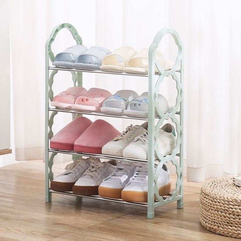 Shoes Display Racks Wall Adjustable Storage Organizer Rotatable Easy Assemble Stackable 3 Tier Behind The Door Tree A Shoe Rack