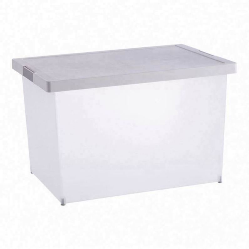 Small Medium large specification multifunctional rectangular home desktop storage with lid plastic material storage box