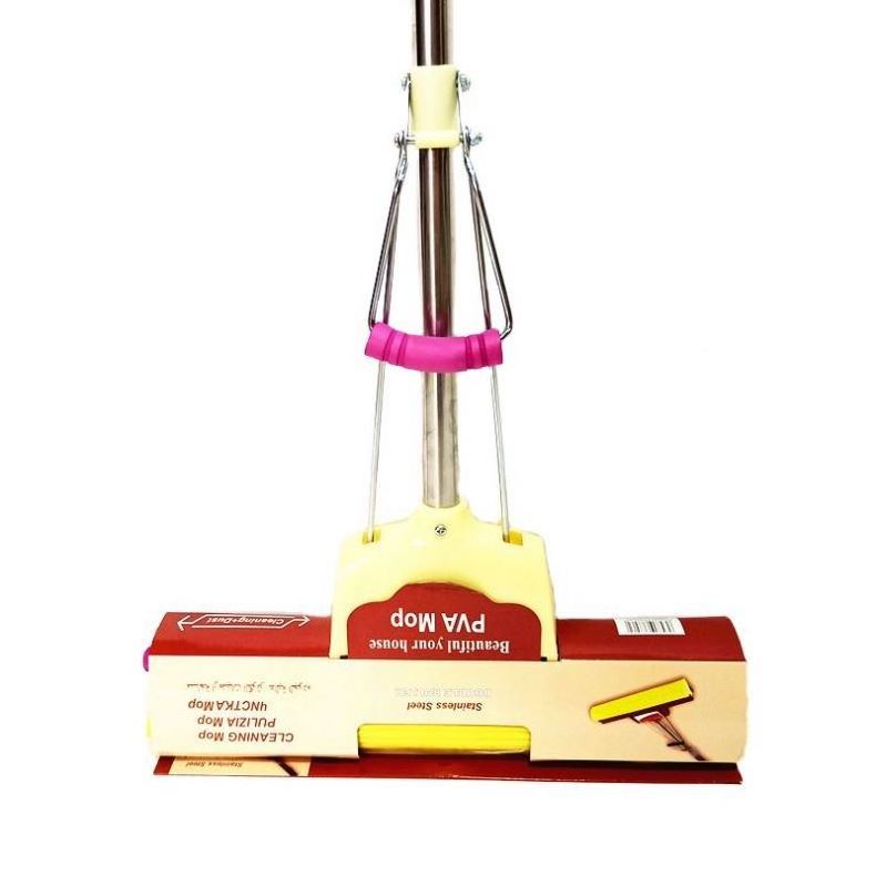 Floor Pva Sponge Mop Bucket Magic Spray Easy 360 Degree Electronic Squeegee Flat Parts Stainless Steel Holder Mop