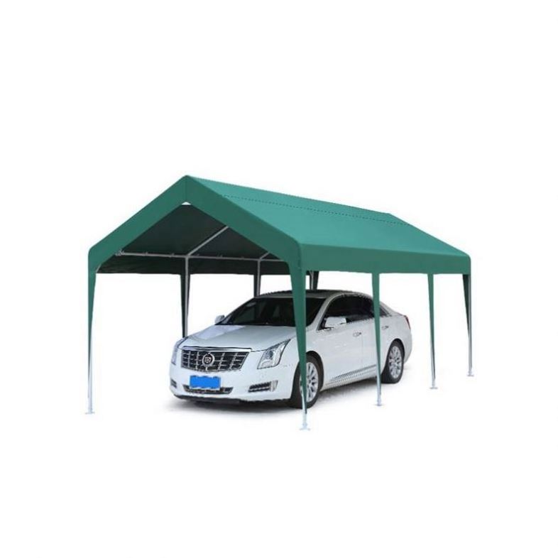 Car Solar Steel Aluminum Garage Metal Portable Shelter Build Glass Post 2 Canopy Shed Camp Grey Prefab Fold Carport