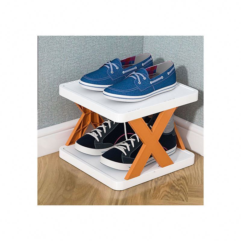 Storage Box Organizer Shoes For With Light Double Leyer Standing Closet Hanging Closets Folding Collapse Thick Hot Shoe Rack