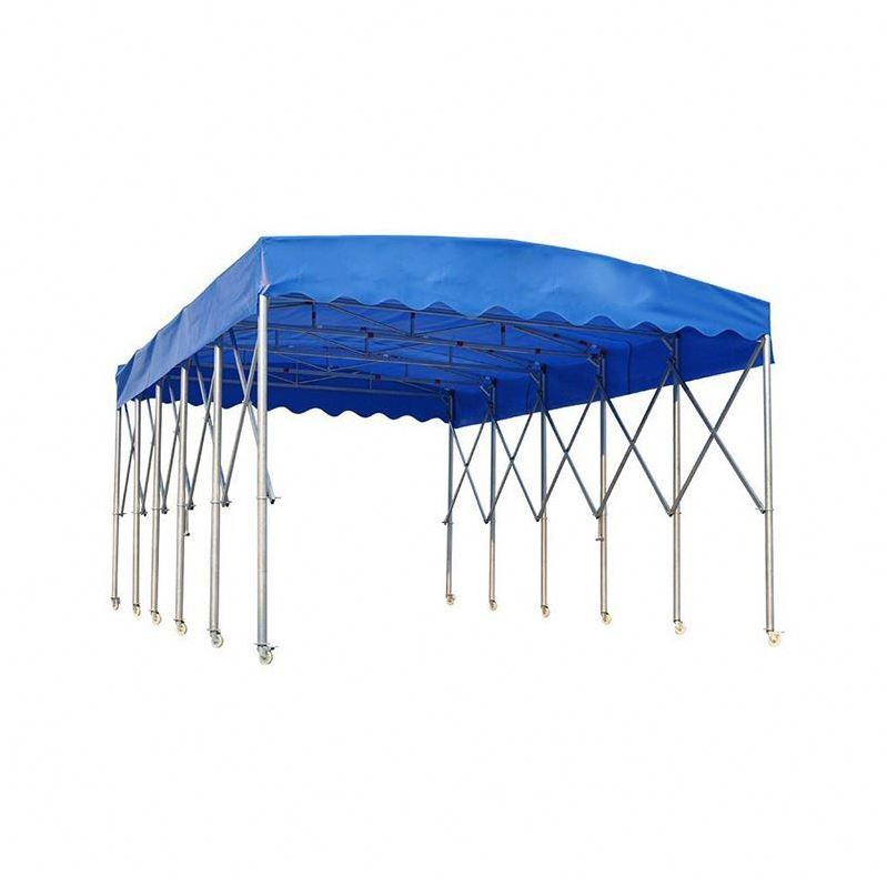 Dome With Roof Tent China Frame Shade Sail Steel Cantilever Alu Aluminum Parts Pvc Tarpaulin Arched 5X10m Luxury Prefab Carport