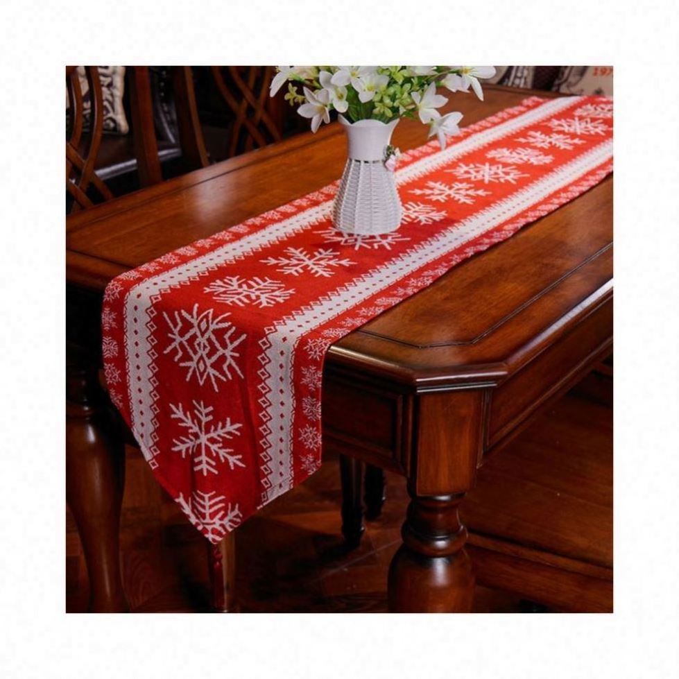 Custom Christmas Design Handmade From India Tapestry Made Wedding Flower Runners Mat Table Runner