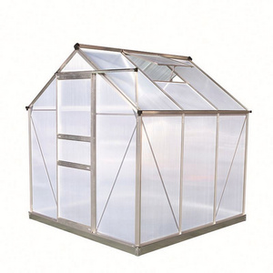 Tunnel Frame Aluminium Aluminum With Large Greenhouses Galvanized Steel Roof Polycarbonate X For Wrought Iron Garden Greenhouse