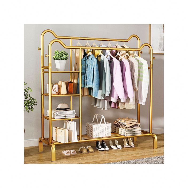 Rack Drying Mounted Laundry Ceiling Pulley Retail Metal Display Racks Clothing Folding 24 Clip Pull Down And Cup Clothes Hanger