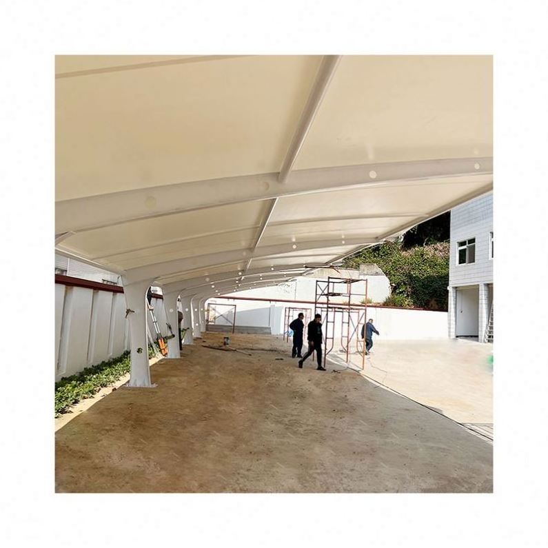 Carports Racking Steel Folding Metal Aluminum Door Polycarbonate Roof Replacement Aluminium Prefabricated Fitting Style Carport