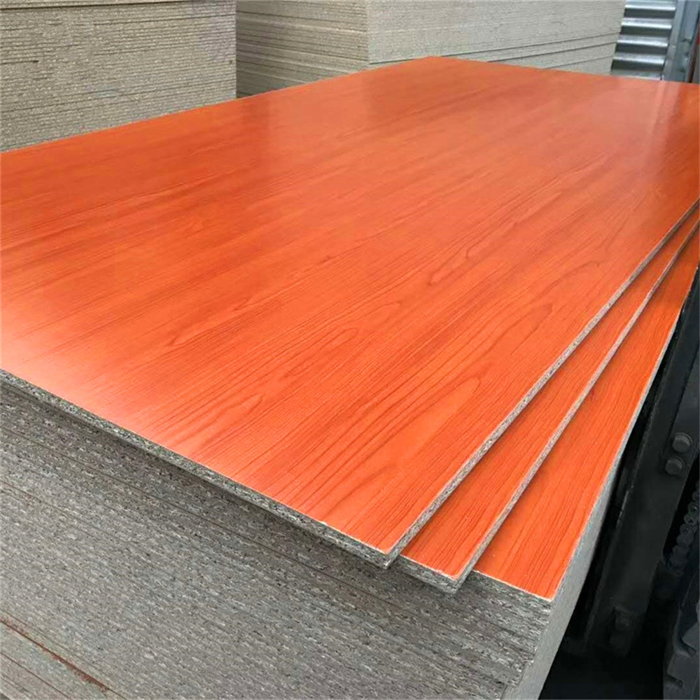 E1 type moisture-proof melamine faced particle board/chipboard/melamine PB