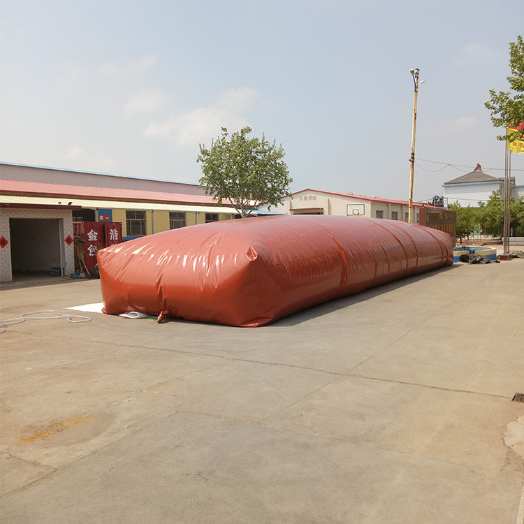 Chinese manufacturer factory price 8 cubic metre PVC flexible storage balloon biogas bag for home use