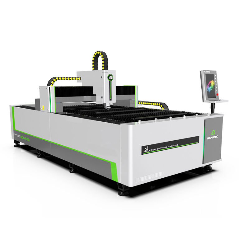 BCAMCNC fiber laser cutting machine for sheet hot sale cnc one-piece metal laser cutting machine 1000W 1500W