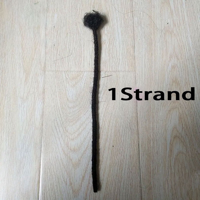 wholesale 100% handmade afro kinky human hair dreadlock extension loc extension human hair crochet dreadlock