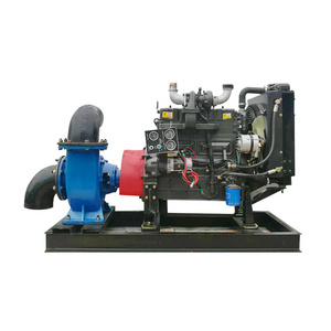 8 inch diesel engine irrigation pump with 55hp diesel engine drive 360 cubic meters water pump