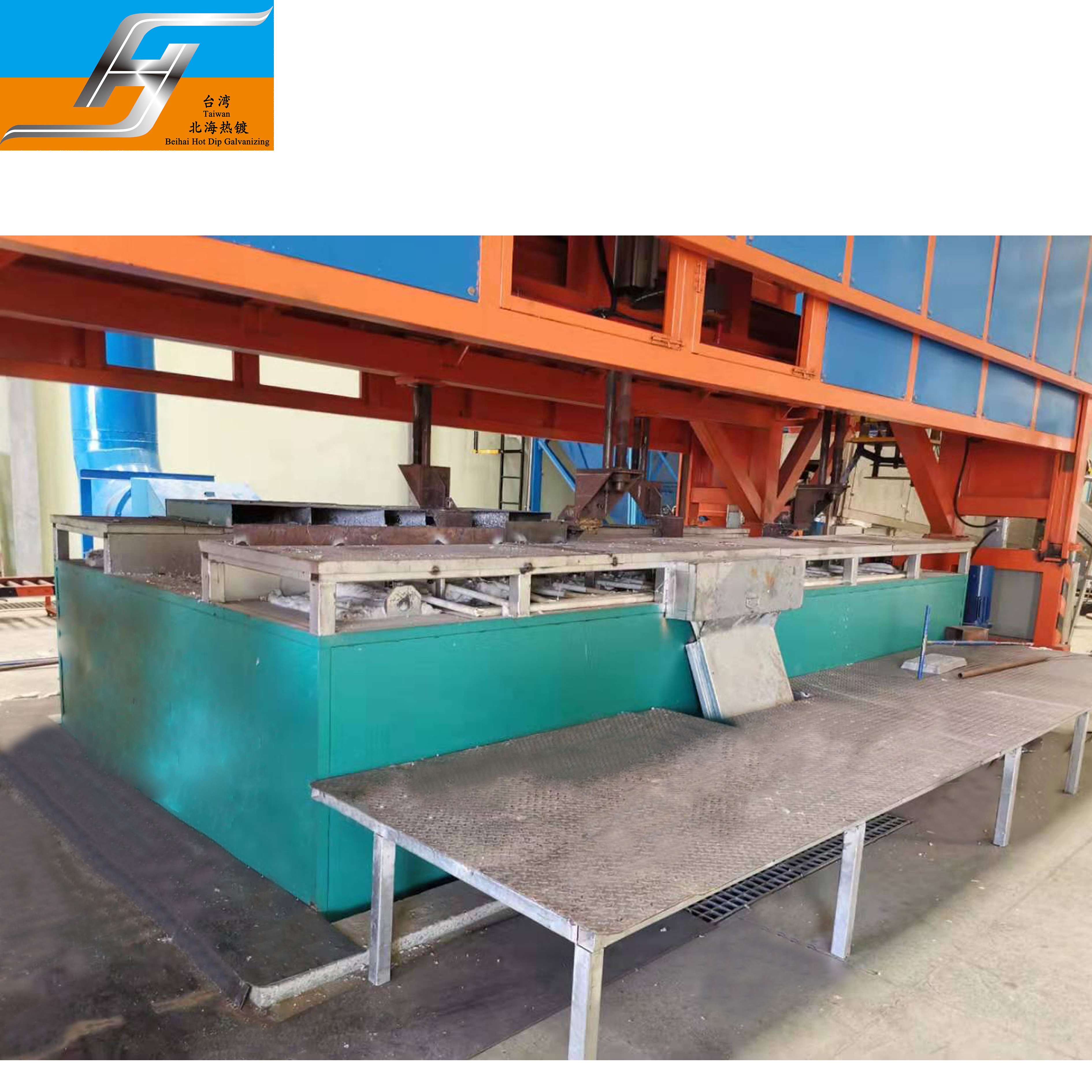 Full-Automatic Hot Dip Galvanizing Equipment Production Line Spinning Centrifuge Small Parts Bolt Nuts Galvanizing