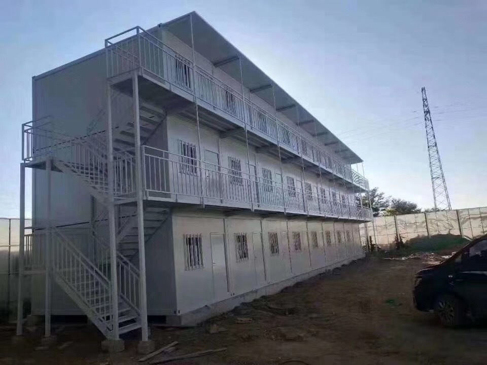 Temporary Expandable Container House-for Home Office or Dormitory Use Steel Sandwich Panel Material for Apartment Camp Site