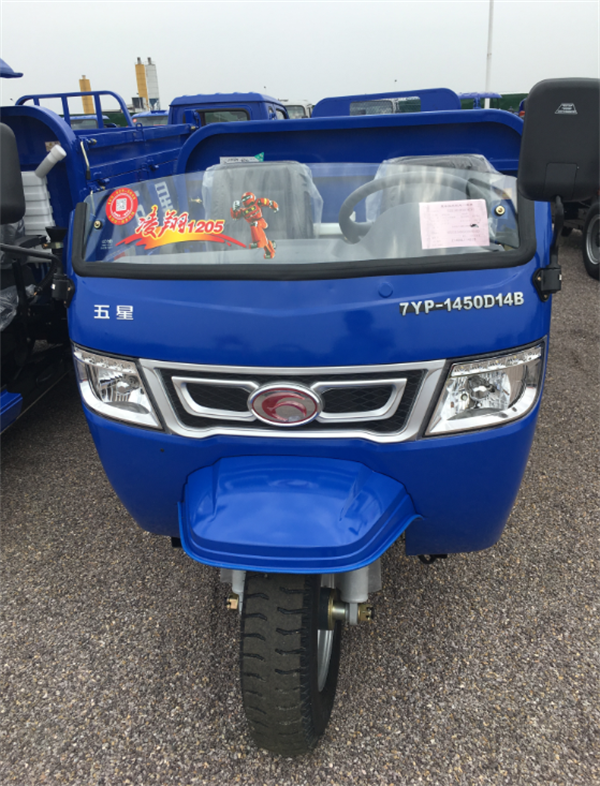 Five Star hot selling tricycle 3 wheels motorcycle diesel  tricycle  with diesel powerful engine