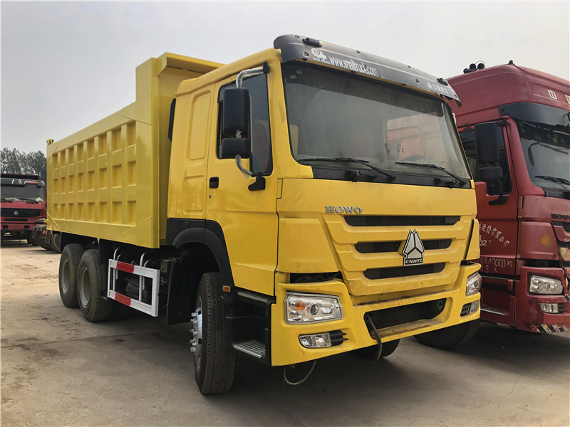 Howo Tipper 40Ton 12 Wheels 8X4 Dumper Hino Load Capacity Used Dump Truck With Full Trailer