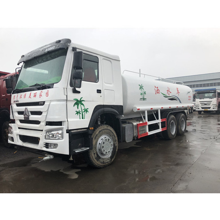 Howo Steel 4X2 Tanks Trucks New With Auto Parts 6X4 Foldable 4000Liter Mini Price In Kenya 12Cbm 266 20 Water Tanker Truck