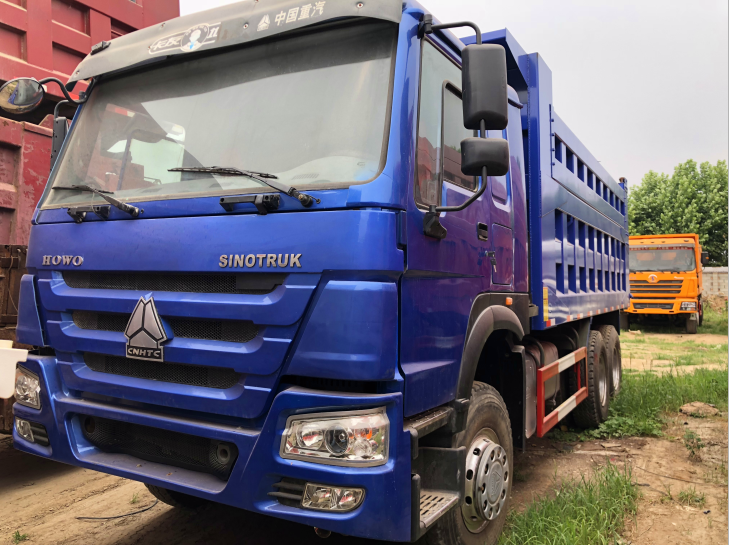 Diesel Sinotruk Heavy Duty Tipper Lorry Trucks Hao used Delivery Van Vehicles Used Dump Truck