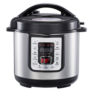 Okicook 6 Qt Aluminum Alloy Non-stick Liner Commercial Induction Large Electric Pressure Cooker Electric Multi Cooker