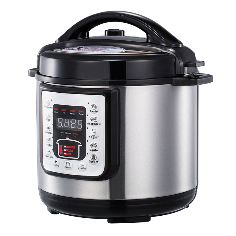 Okicook 6 Qt Aluminum Alloy Non-stick Liner Commercial Induction Large Electric Pressure Cooker Electric Multi Cooker