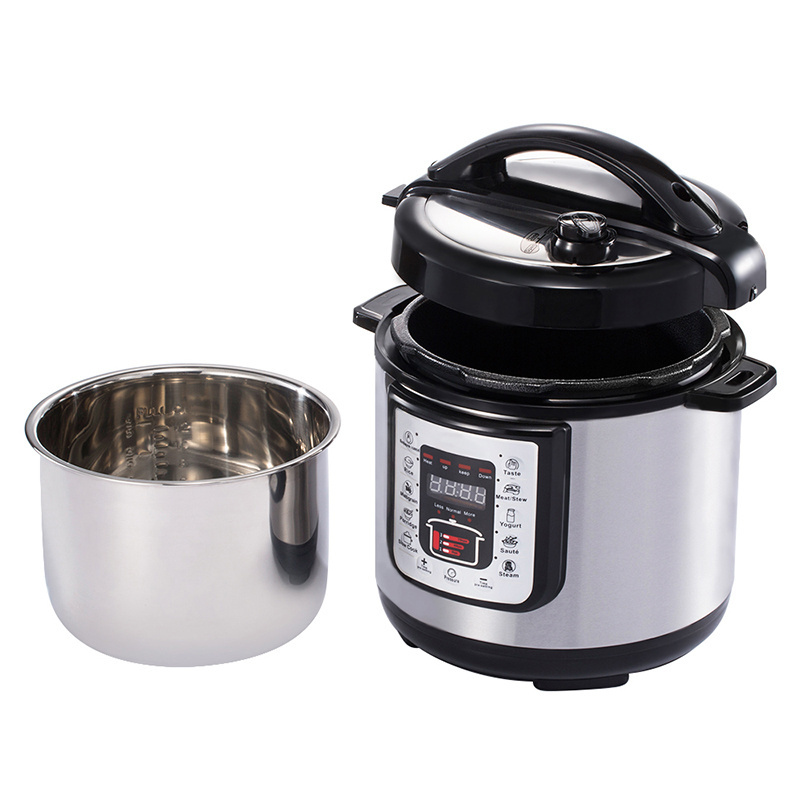 Okicook 6 Qt Aluminum Alloy Non-stick Liner Commercial Induction Large Electric Pressure Cooker Electric Multi Cooker