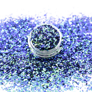 Wholesale high quality solvent resistant color moving Chameleon chunky glitter