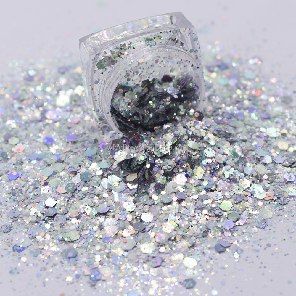 New Chunky Mixes Glitter Devil's Eyes For snow globe cup valentines day gift 2023