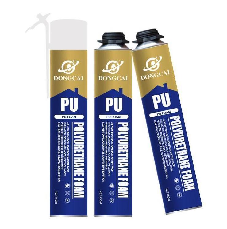 Super Strong Polyurethane Foam PU Spray Mounting Doors And Windows Adhesive PU Foam