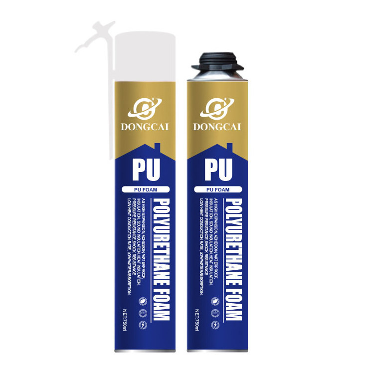 Super Strong Polyurethane Foam PU Spray Mounting Doors And Windows Adhesive PU Foam