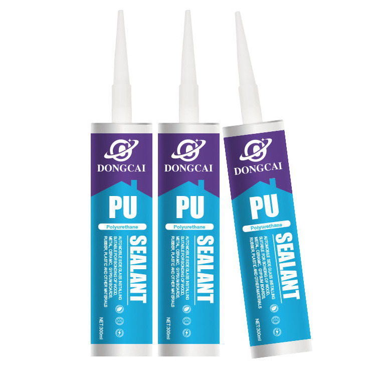 China OEM High Quality PU Automotive Glass Bonding Polyurethane Sealant Adhesive pu silicone sealant black for windshield