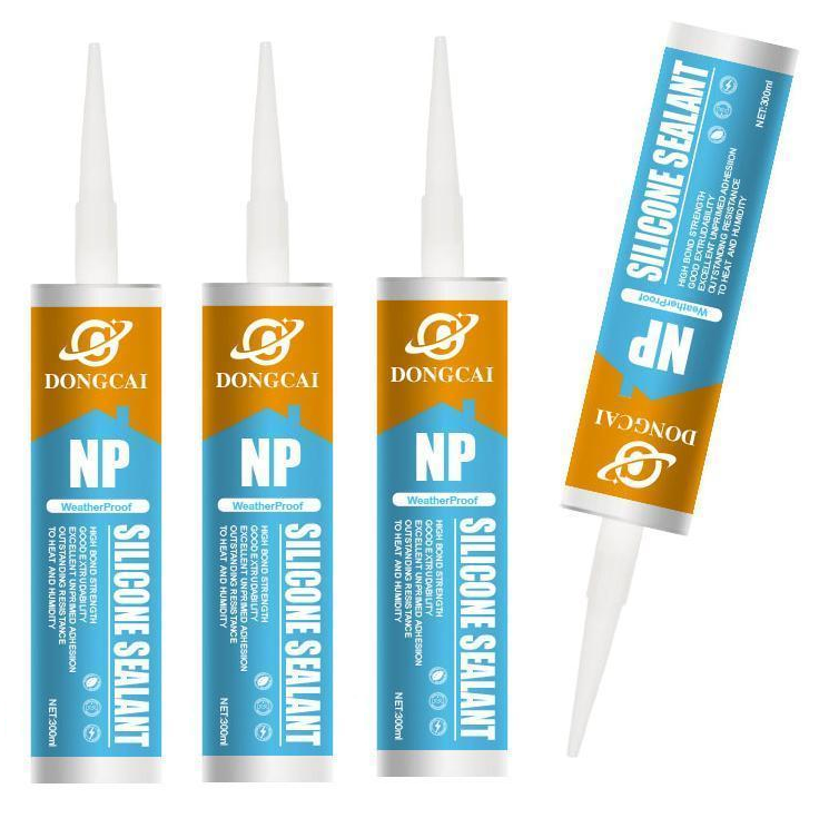 Sealant 300ml Adhesives Waterproof Neutral Tube Outdoor 100% Neutral Silicone Construction  Auto Glass Silicone Support