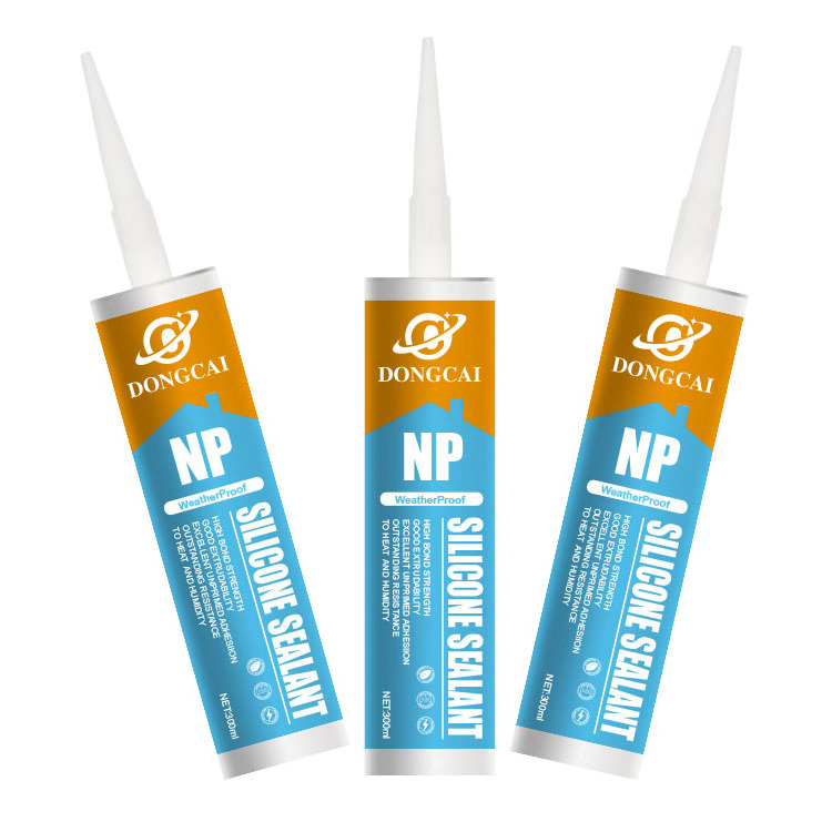 heavy duty construction adhesive high temp high performance glass joint neutral silicone sealant